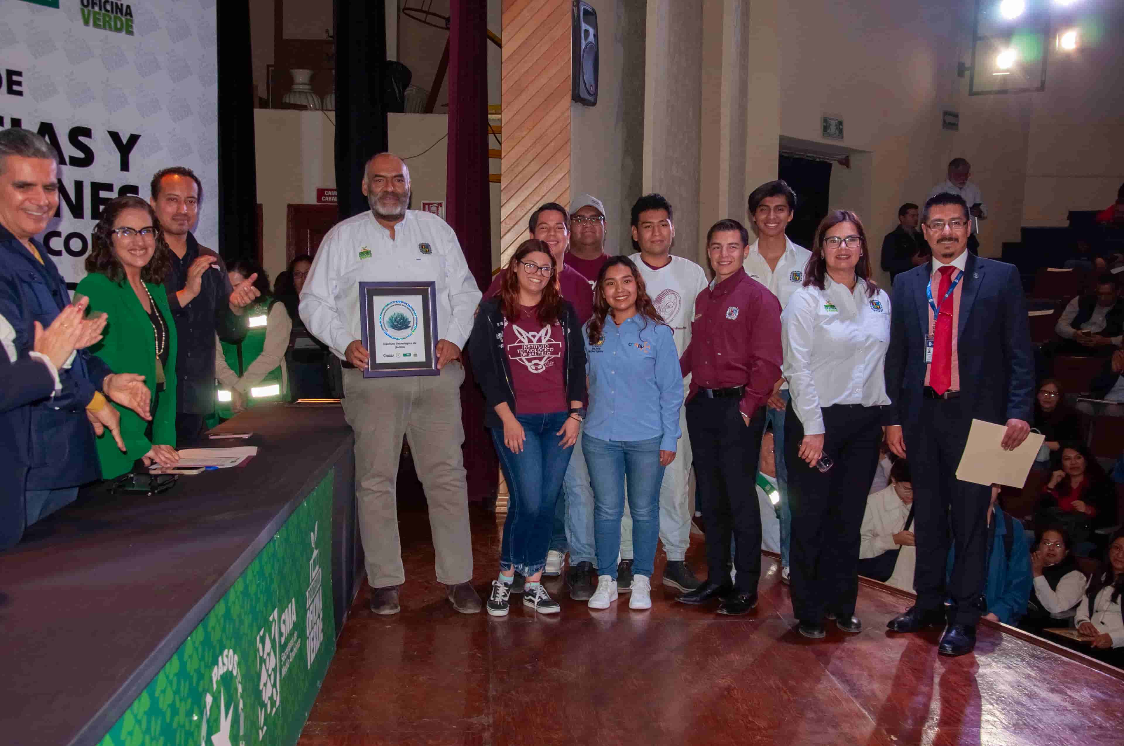 Imagen de artículo RECIBE “OFICINA VERDE” DE TECNM-SALTILLO RATIFICACIÓN DIAMANTE POR TERCER AÑO CONSECUTIVO