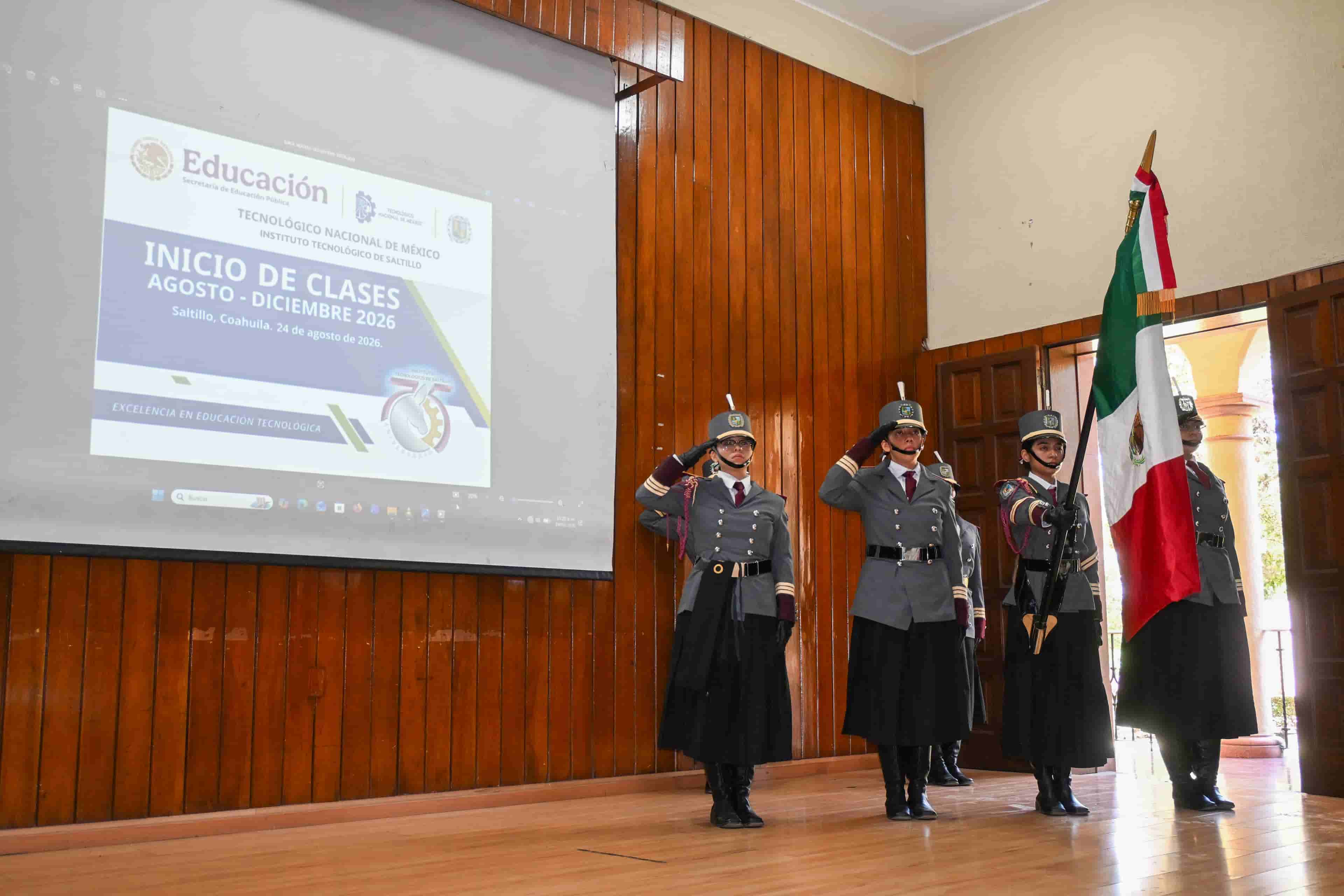 Imagen de artículo SE PONE EN MARCHA EL SEMESTRE AGOSTO-DICIEMBRE DE 2026 EN EL TECNM-INSTITUTO TECNOLÓGICO DE SALTILLO